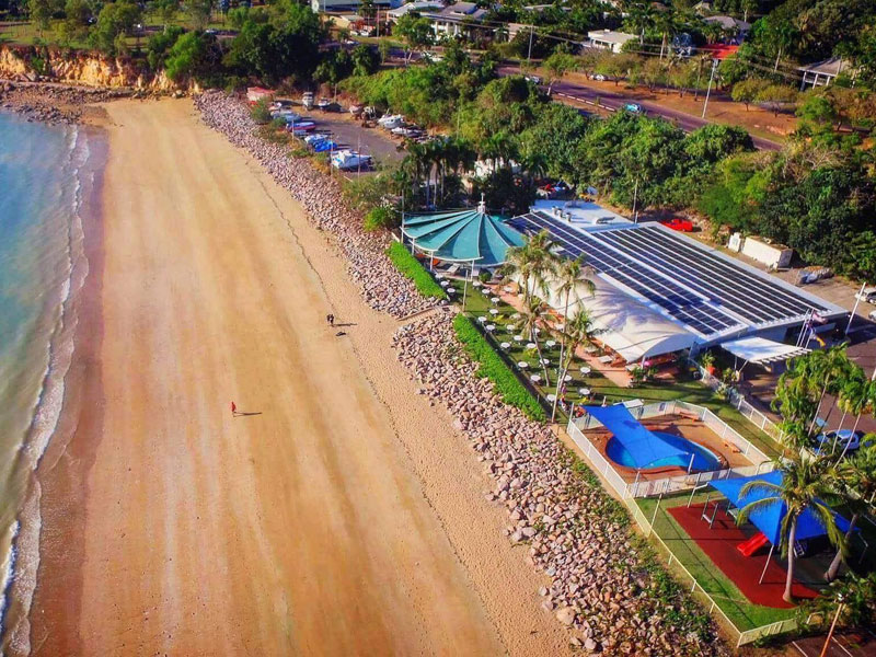 darwin trailer boat club 100kW installation